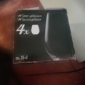 No Brand Water Glasses X4  35cl(350ml)